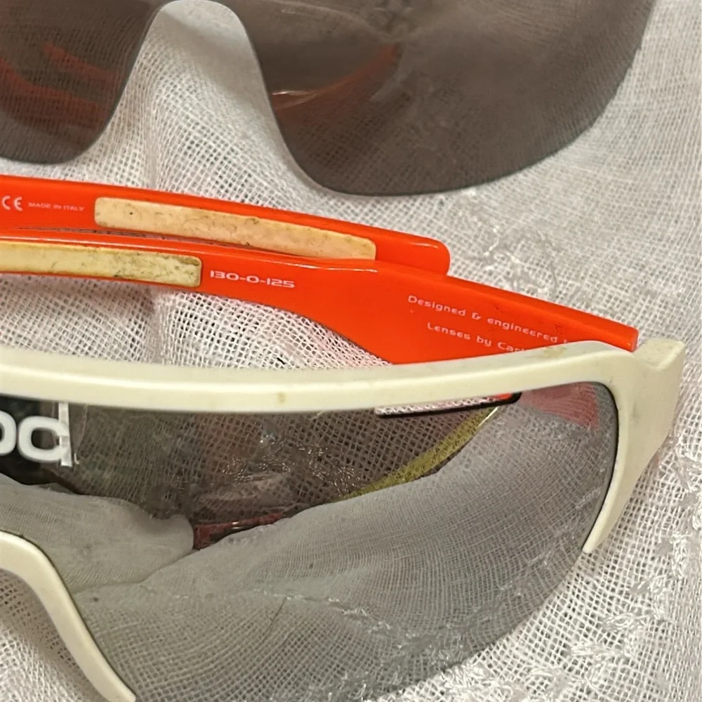 POC sport sunglasses with interchangeable lenses